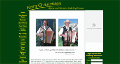 Desktop Screenshot of kerrychristensen.com